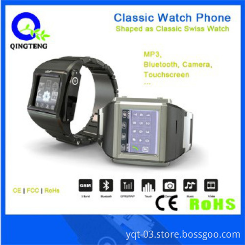 Andriod mobile phone watch with MP3,MP4and camera